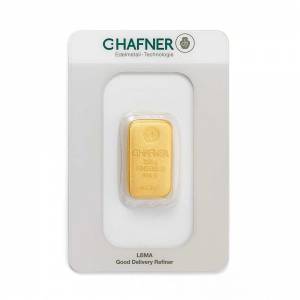 Bild von 250 g Goldbarren - C.Hafner gegossen