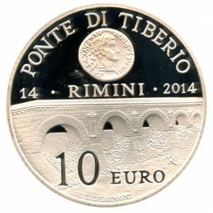 Bild von 10 Euro 2014 Ponte di Tiberio - PP