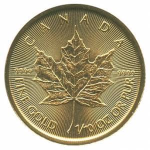 Bild von 1/10 oz Maple Leaf Gold - 2018