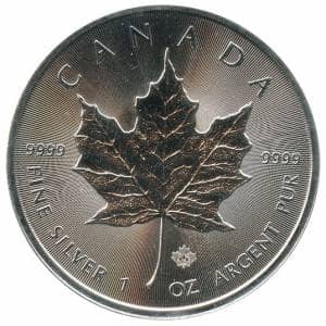 Bild von 1 oz Maple Leaf Silber - 2014