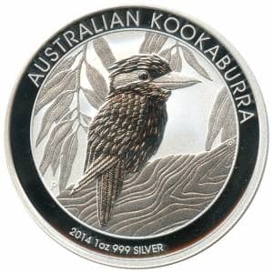 Bild von 1 oz Silber Kookaburra - 2014