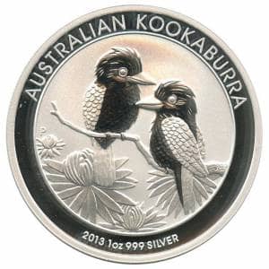 Bild von 1 oz Silber Kookaburra - 2013
