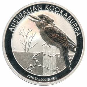 Bild von 1 oz Silber Kookaburra - 2016