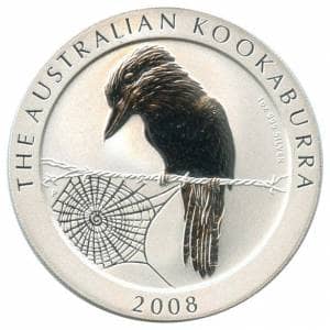 Bild von 1 oz Silber Kookaburra - 2008