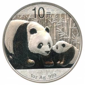 Bild von 1 oz Silber Panda - 2011