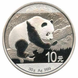 Bild von 30 g Panda Silber - 2016