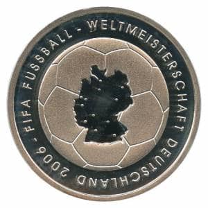 Bild von 10 Euro Fußball WM - 2006 - 1. Ausgabe - 2003 A-J - PP