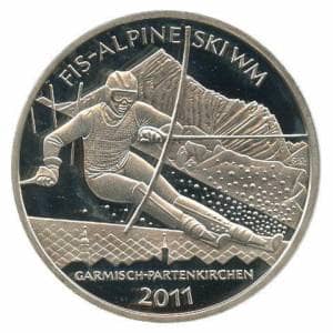 Bild von 10 Euro FIS Alpine Ski WM - 2011 - diverse - PP