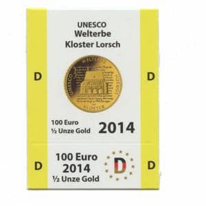 Bild von Goldeuroschuber 100 € - 2014-2012-2011-2009-2005-2003