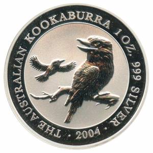 Bild von 1 oz Silber Kookaburra - 2004