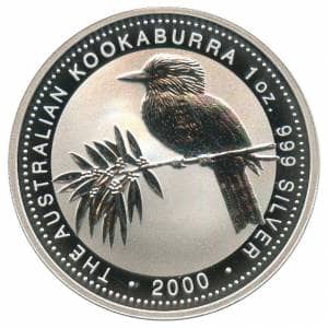 Bild von 1 oz Silber Kookaburra - 2000