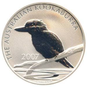 Bild von 1 oz Silber Kookaburra - 2007 - D