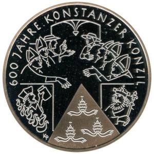 Bild von 10 Euro 600 Jahre Konstanzer Konzil - 2014 - F- PP