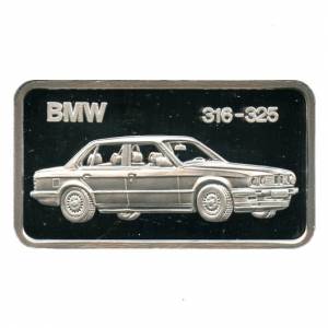 Bild von 1 oz MünzManufaktur Motivbarren BMW 316 - 325