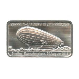 Bild von 1 oz MünzManufaktur Motivbarren Zeppelin