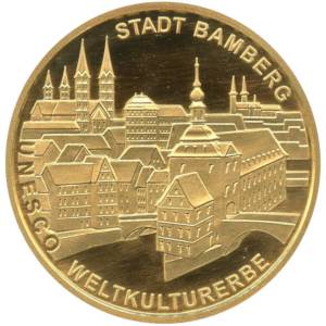Bild von 100 Euro - 2004 Bamberg - D - in der Schatulle mit Zertifikat