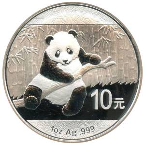 Bild von 1 oz Silber Panda - 2014