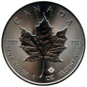 Bild von 1 oz Maple Leaf Silber - 2020