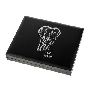 Bild von Münzbox für 20 x 1 Oz Silbermünzen Somalia Elefant