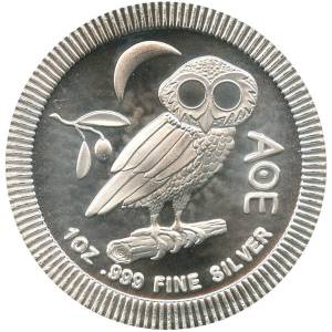 Bild von 1 oz Niue Athener Eule Silber - 2020