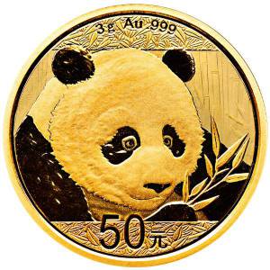 Bild von 3 g China Panda - verschieden Jahrgänge