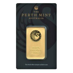 Bild von 1 oz Goldbarren - Perth Mint