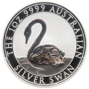 Bild von 1 oz Silber Australien Schwan 2021