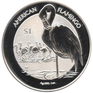 Bild von 1 oz Silber British Virgin Islands Flamingo 2021