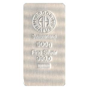 Bild von 500 g Silberbarren - Diverse