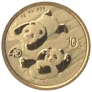 Bild von 1 g China Panda - 2022