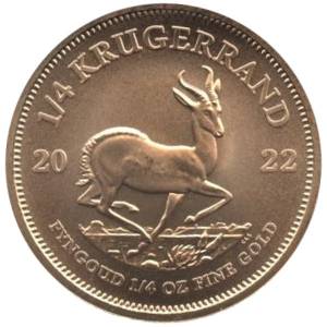 Bild von 1/4 oz Krügerrand Gold - 2022