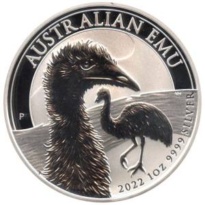 Bild von 1 oz Silber Australien Emu - 2022