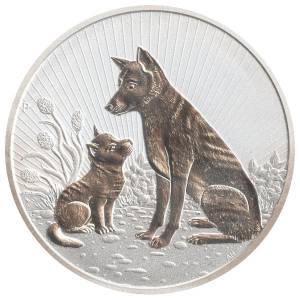 Bild von 10 oz Silber Australien Next Generation - Piedfort Dingo 2022