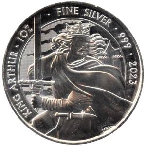 Bild von 1 oz Silber Myths and Legends - King Arthur 2023