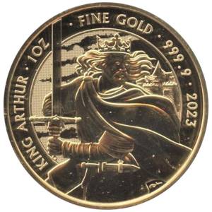 Bild von 1 oz Gold Myths and Legends - King Arthur 2023