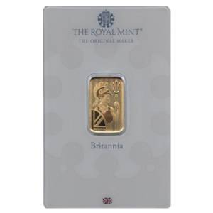 Bild von 5 g Goldbarren - The Royal Mint - Britannia