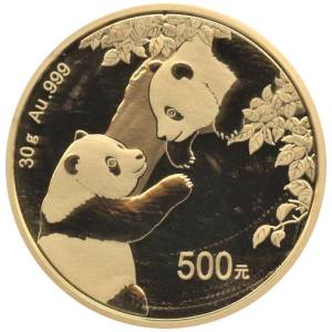 Bild von 30 g China Panda - 2023 - in Originalfolie