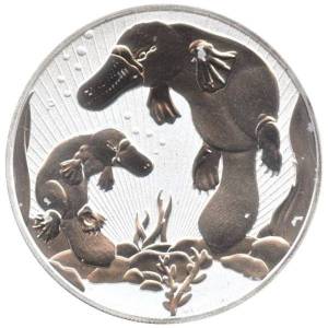 Bild von 2 oz Silber Australien Next Generation - Piedfort Platypus 2021