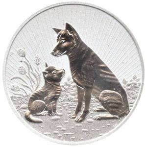 Bild von 10 oz Silber Australien Next Generation - Piedfort Dingo 2022