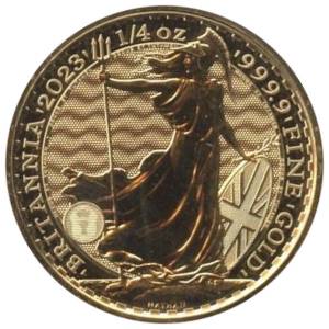 Bild von 1/4 oz Britannia Gold - 2023 - King Charles