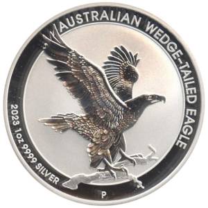Bild von 1 oz Silbermünze Australian Wedge Tailed Eagle 2023