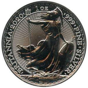 Bild von 1 oz Silber Britannia - diverse Jahrgänge