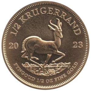 Bild von 1/2 oz Krügerrand Gold - 2023