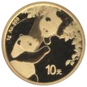 Bild von 1 g China Panda - 2023