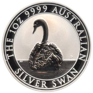 Bild von 1 oz Silber Australien Schwan 2023