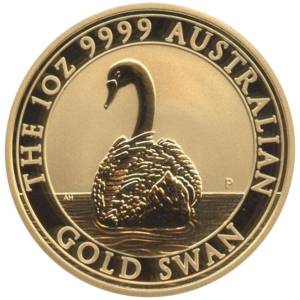 Bild von 1 oz Gold Australien Schwan 2023