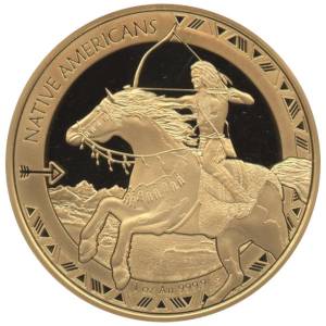 Bild von 1 oz Gold Native Americans - Pfeil 2023