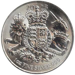 Bild von 1 oz Royal Arms Silber - 2023