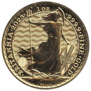 Bild von 1 OZ Goldmünze Britannia 2023 - Coronation