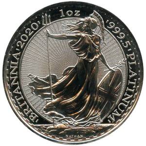 Bild von 1 oz Britannia Platin - verscheidene Jahrgänge